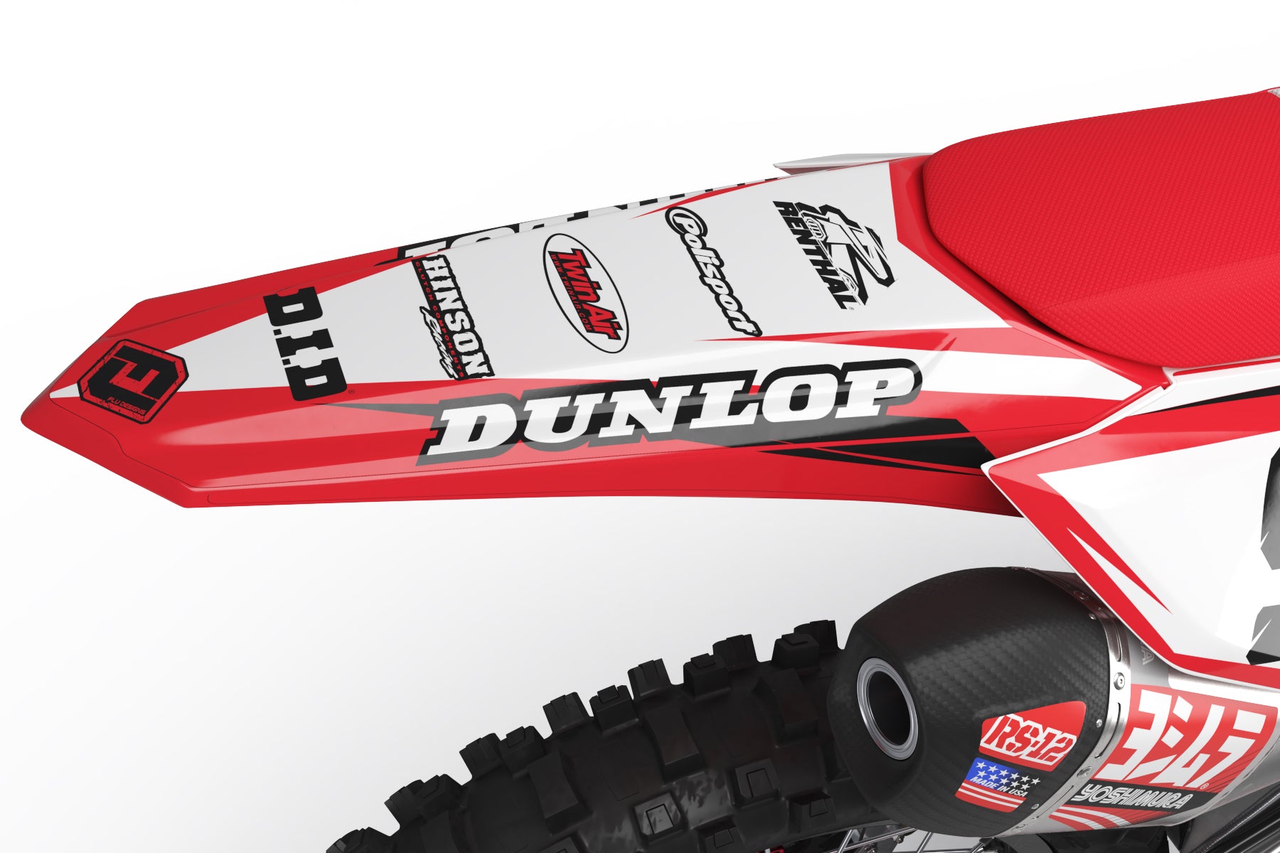 Flu Design Pro Team Series Six Design Complete Custom Kit- Honda – Flu Designs
