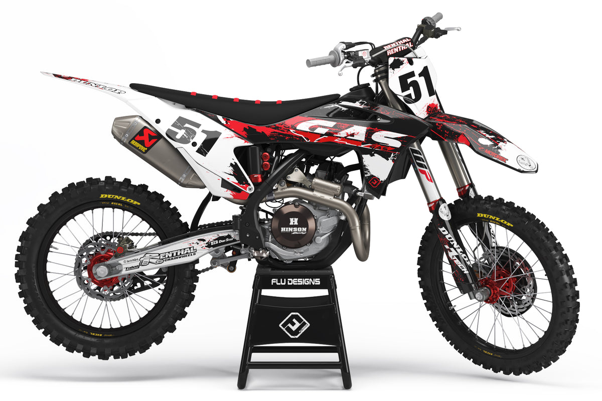 Flu Design Chaos Design Complete Custom Kit- GasGas – Flu Designs